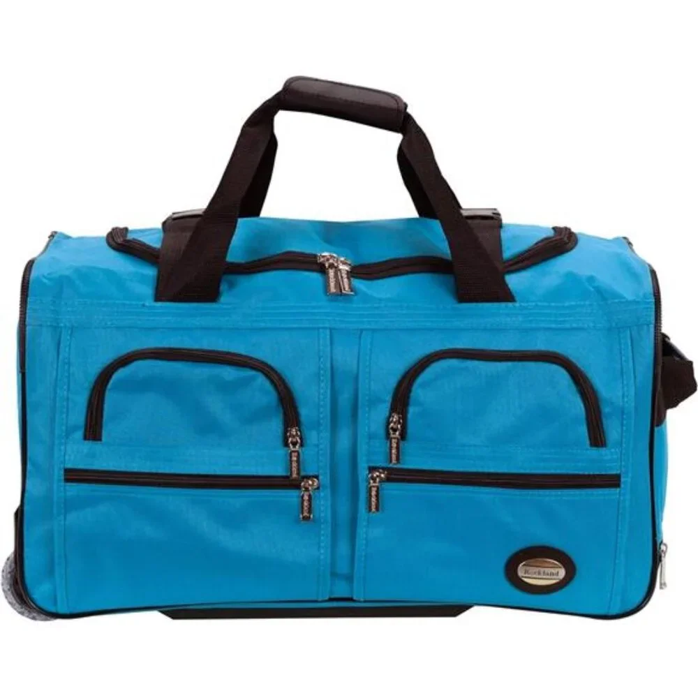 Large Duffle Bag Travel Bag Extra Large Wheels Heavy Duty Zipper Carry On Bag